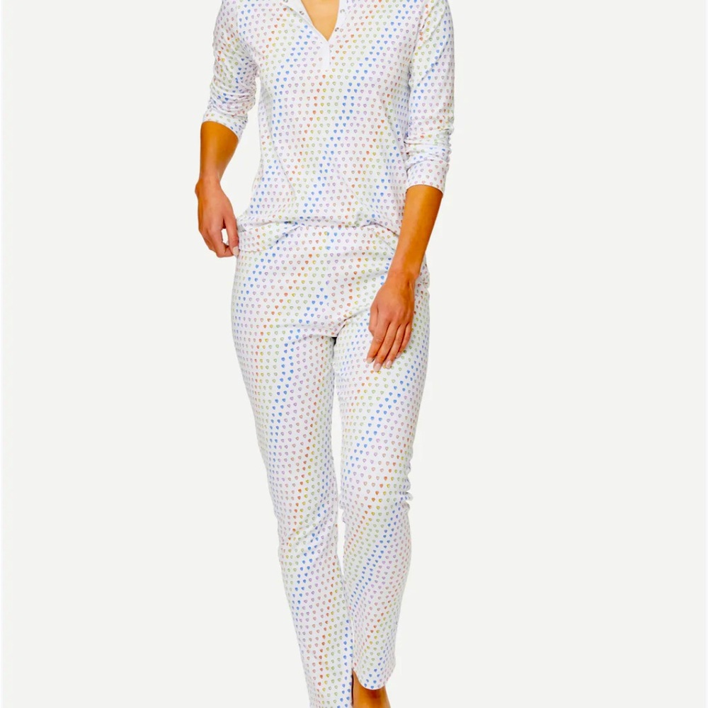 PANTS AND SHIRT Roller rabbit classic pj hearts